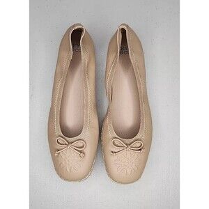 NWOB Frye and Co Willow Ballet Flats Espadrilles Slip On Square Toe Women's 7.5
